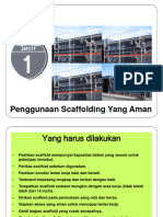 G. 4-Penggunaan Perancah Yang Aman