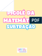 02 Picolé Da Matemática Subtração
