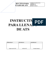 Instructivo para Llenado de Ats