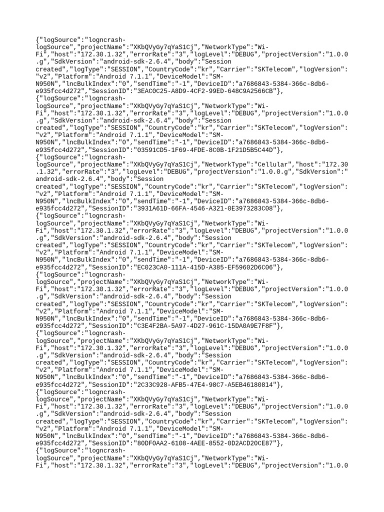 Android Session Logs for SKTelecom | PDF | Software | Google
