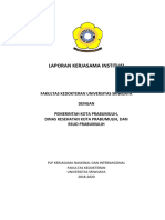 Laporan Kerjasama Dinkes Dan RSUD Prabumulih - FK UN - 240116 - 102822