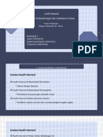 Kelompok 1 Sejarah Perkembangan Dan Gambaran Umum Audit Internal