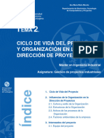 Tema 2. CICLO DE VIDA DEL PROYECTO