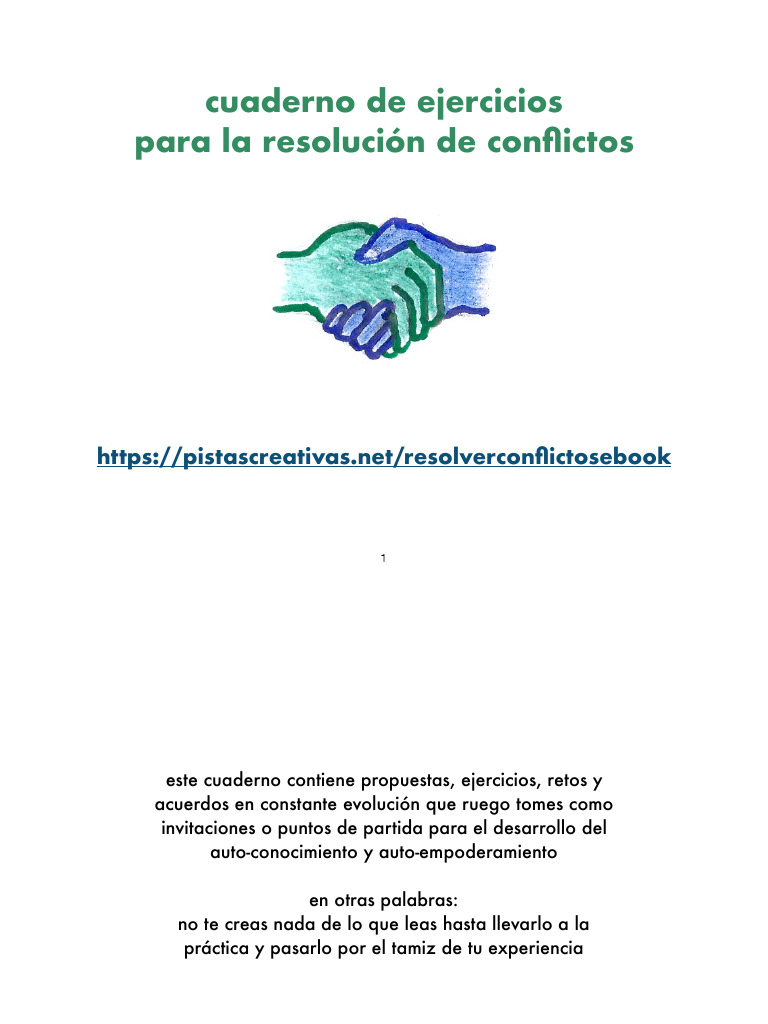 Resolucion Conflictos | PDF | Las emociones | Ira