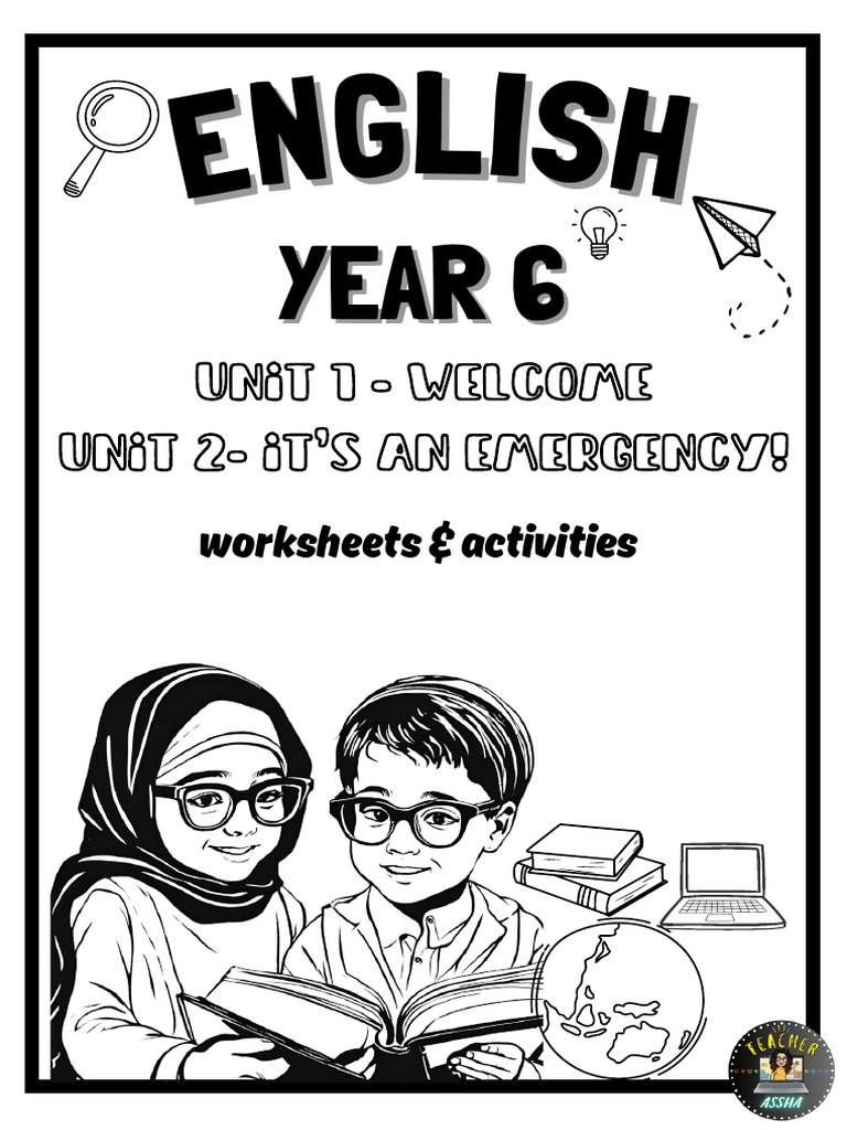 Year 6 English Activity Worksheets | PDF | Verb | Simulation