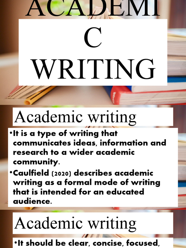 Characteristics of Academic Writing | PDF | Essays | Writers