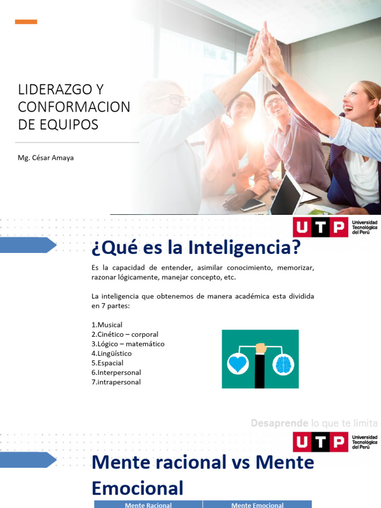 S17.s1 - Liderazgo e Inteligencia Emocional | PDF | Las emociones ...