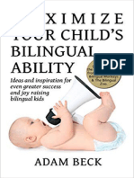 Maximize Your Childs Bilingual Ability (Adam Beck (Beck, Adam) )