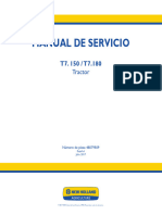 Manual de Servicio t7.150 180