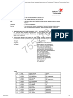 Permohonan Ijin Masuk Lokasi Dalam Rangka Pekerjaan Maintenance Dan Troubleshoot PT Dayamitra Telekomunikasi Periode Juni 2023