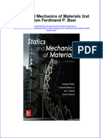 Textbook Ebook Statics and Mechanics of Materials 2Nd Edition Ferdinand P Beer All Chapter PDF