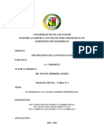 Planteamiento Del Problema y Marco Teorico