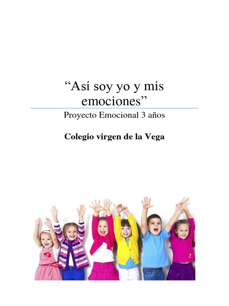 Proyecto de Educación Emocional Infantil | PDF | Comunicación | Aprendizaje