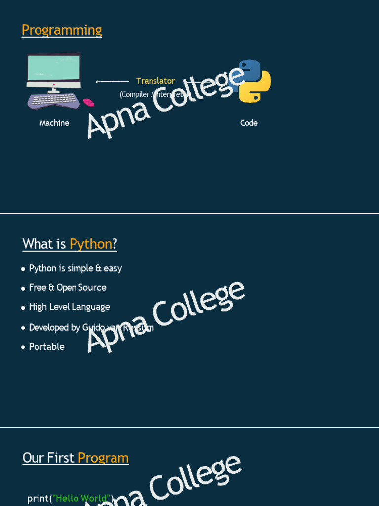 Python Full Notes Apna College PDF Control Flow Parameter Python full notes apna college pdf control flow parameter