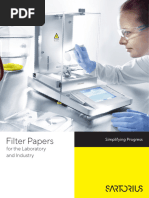 Whatman Qualitative Filter Paper Guide | PDF | Filtration | Chemistry