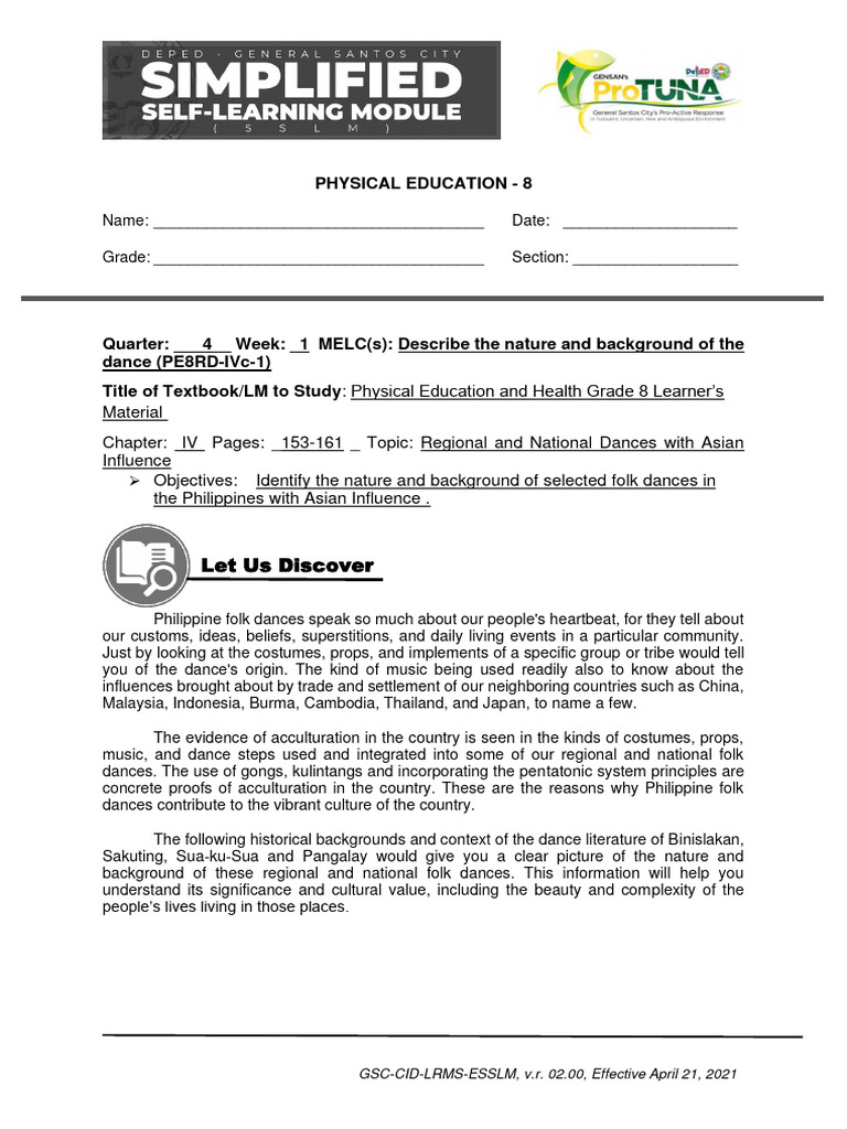 ACADEMIC LEARNING PACKETS PHYSICAL EDUCATION VOLUME 4 visual data 3