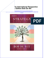 Textbook Ebook Strategy An International Perspective 7Th Edition Bob de Wit All Chapter PDF