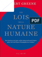 Les Lois de La Nature Humaine - Robert Greene