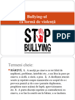 Bullying În Instituție de Învățământ 1