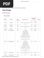 Victaulic Coupling Dimensions & Specs | PDF | Mechanical Engineering