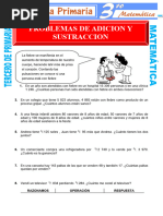 Ejercicios de Operaciones Basicas para Tercer Grado de Primaria | PDF ...