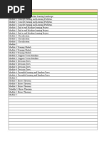 ML Lesson Plan (21AI63)