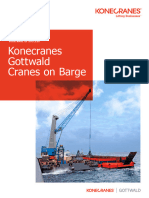 Cranes On Barge - Brochure