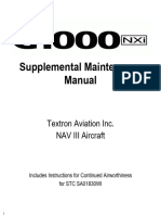G1000 NXI Supplement Maint Manual B0AE625B83EFA