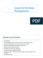 Investment & Portfolio Management