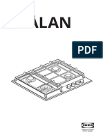 Skalan Plaque de Cuisson Au Gaz Ikea 300 Acier Inoxydable - AA 2304590 5 1