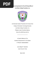 2ND REVISION - ID Processing System For ID and Printing Office of Jose Maria College Foundation, Inc. - With Comments - Annotation