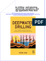 Textbook Ebook Deepwater Drilling Well Planning Design Engineering Operations and Technology Application Peter Aird All Chapter PDF