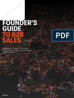 Founder’s Guide to b2b Sales