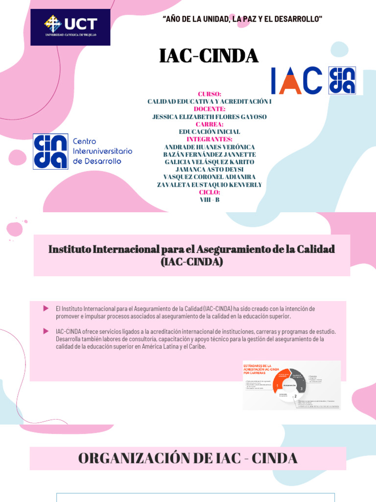 Iac Cinda | PDF | Evaluación | Educación más alta