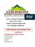 Stratégies de Marketing L2 - 1