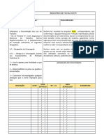 Modelo Ficha de Epi