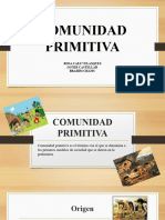 Comunidad Primitiva