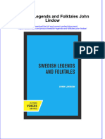 Textbook Ebook Swedish Legends and Folktales John Lindow All Chapter PDF