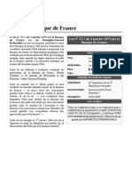 Loi Sur La Banque de France