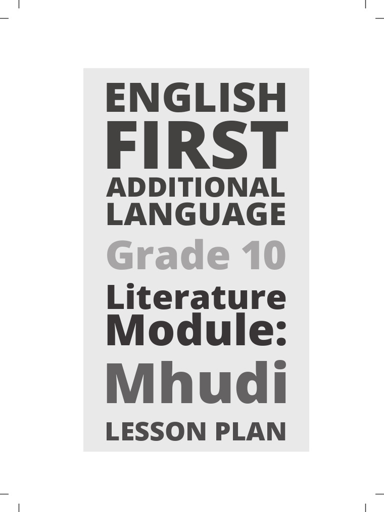 Gr 10 term 1 2019 efal lesson plan mhudi pdf thought learning