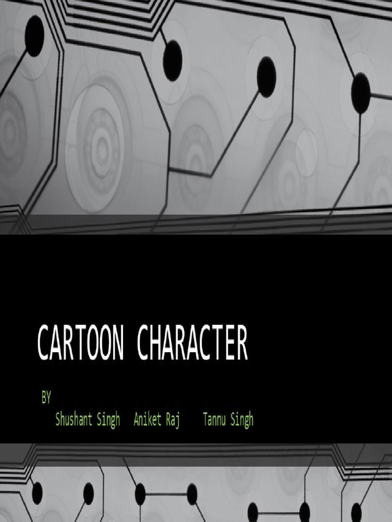Cartoon Character Project | PDF | Python (Programming Language ...