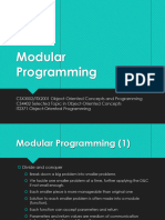 03b Modular Programming
