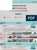 1 - ILE - 126 - TECH Transport - FULL CLASS PRES Inc Worksheets & Answers DISTRIBUTE AT END