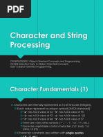 03a Character and String Processing