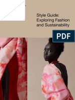 Style Guide: Exploring Fashion and Sustainability: London College of Fashion, UAL in Collaboration With BAFTA