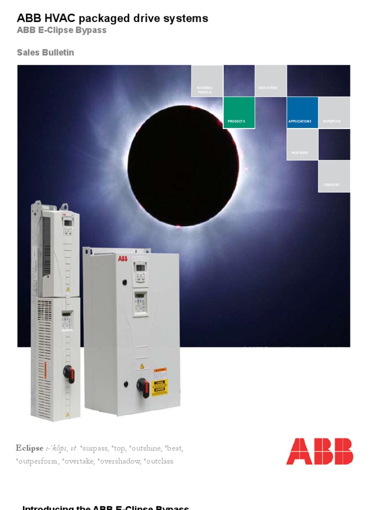 ABB HVAC Packaged Drive Systems | Building Automation | Power Supply