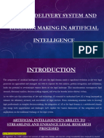 Justice Delivery System and Decision Making in Artificial Intelligence