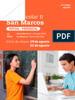 Brochure Escolar San Marcos