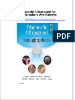 Textbook Ebook Diagnostic Ultrasound For Sonographers Aya Kamaya All Chapter PDF