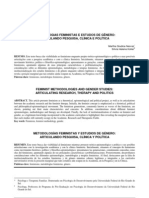 Metodologia Feminista e Estudos de Gênero